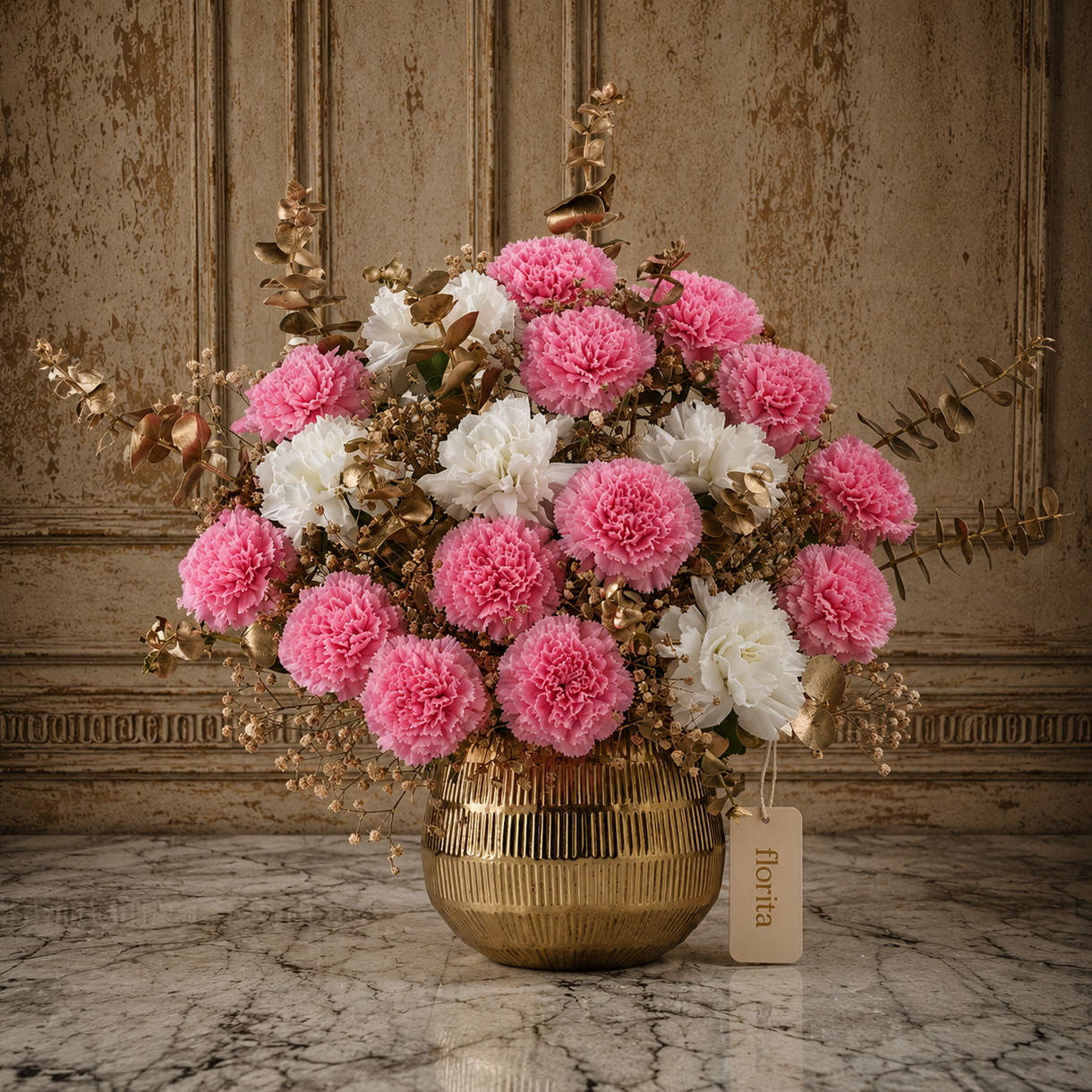 Gilded Bloom Arrangement